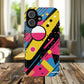 Electric Motion Mix iPhone Cases for Creative Souls | Tough iPhone Magnetic Cases, Stylish Protection, Unique iPhone Accessories, Gift for Art Lovers, Retro Vibes