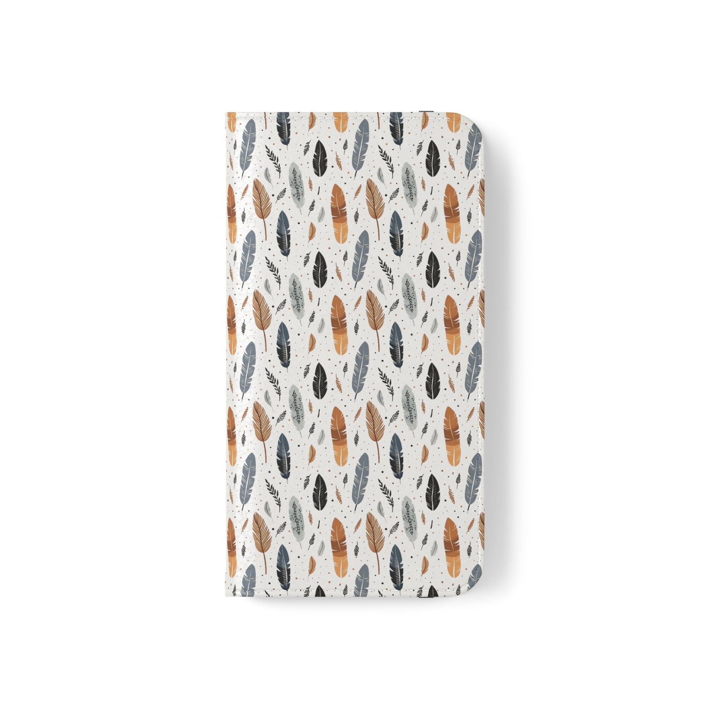 Whispering Feathers iPhone and Samsung Flip Cases