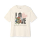 Love Always Unisex Oversized Bella Canvas Boxy Tee