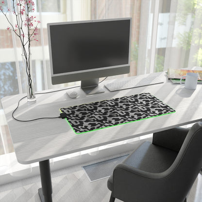 Urban Camo LED Gaming Mouse Pad