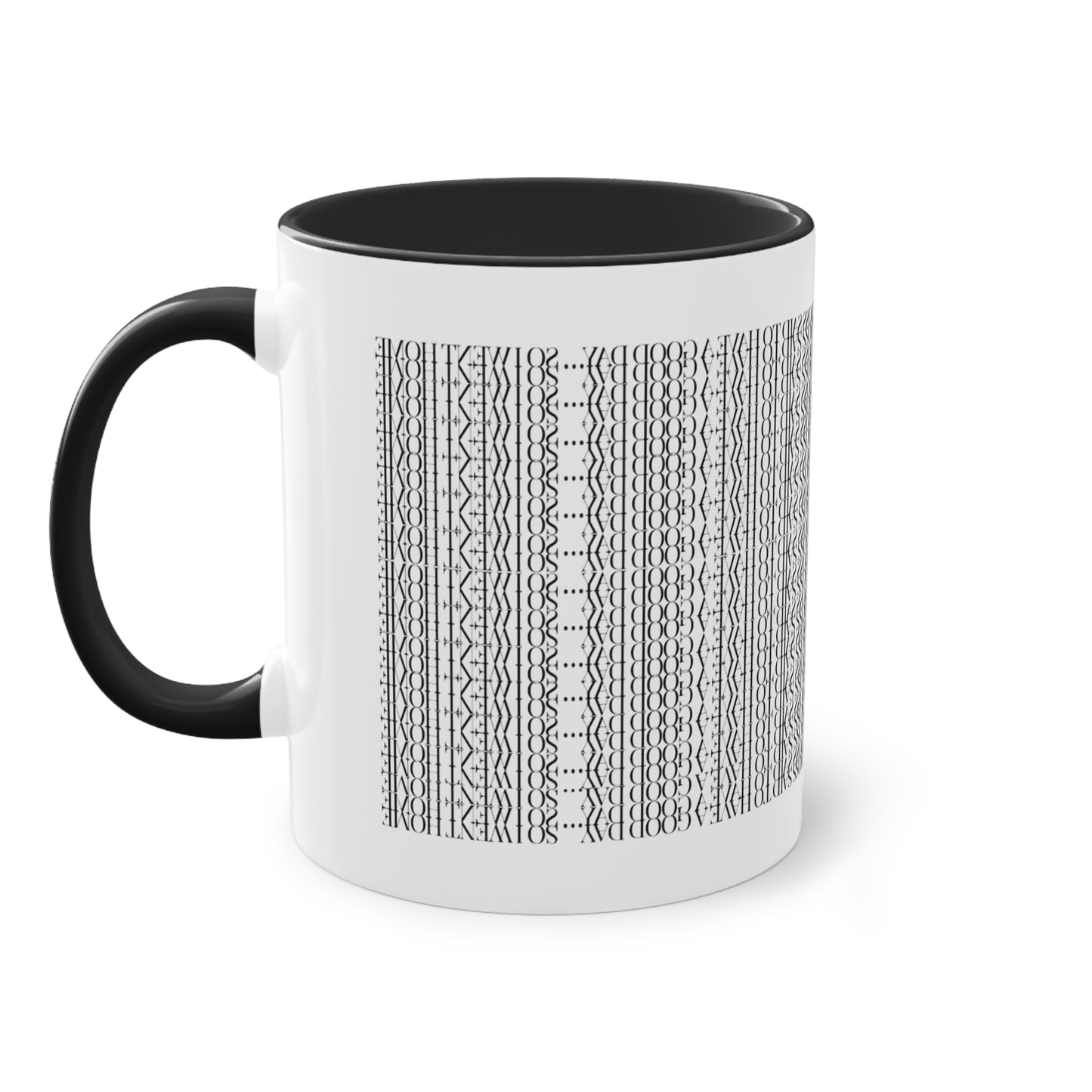 Two Tone Funny Hidden Message Mug - “My Boss said to have a good day… so I went home.”- Viral Optical Illusion Mug - Secret Sarcastic Work Message - Dishwasher Safe, Unique Gifts for Coffee Lovers, Home & Office Decor, Holiday Present.
