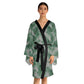 Grey Tropical Bliss Serenity Kimono Robe (AOP)