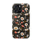 Blossom Elegance: Noir Garden Magnetic Tough iPhone Cases