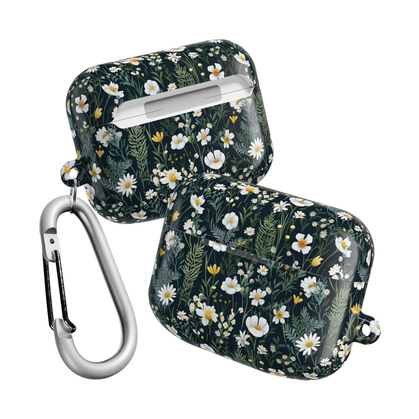 Daisy Delight Floral AirPod Case - Stylish Flower Design for Music Lovers
