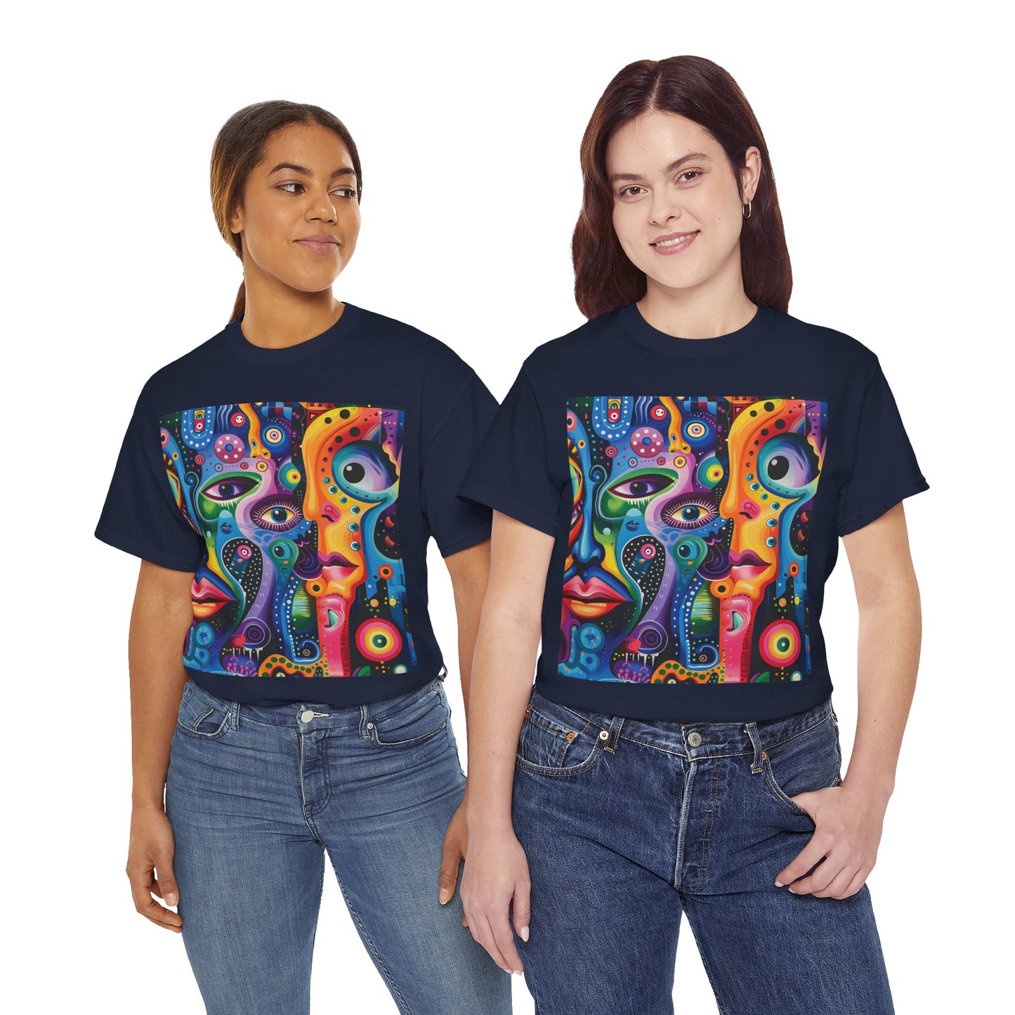 Psychedelic Visions Unisex Heavy Cotton Tee