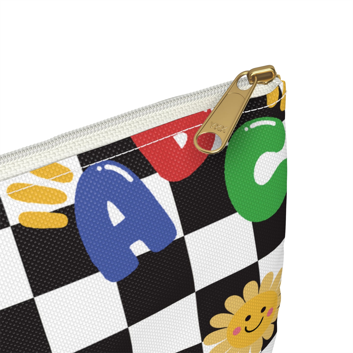 Personalized Schoolyard Chic Composition Book Inspired Accessory Pouch, Kids School Supplies, Classroom Organizer, Teacher Gift, Fun Stationery Case, Back to School