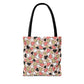 Heart Patterned Tote Bag - Cute & Stylish Carryall for Every Occasion