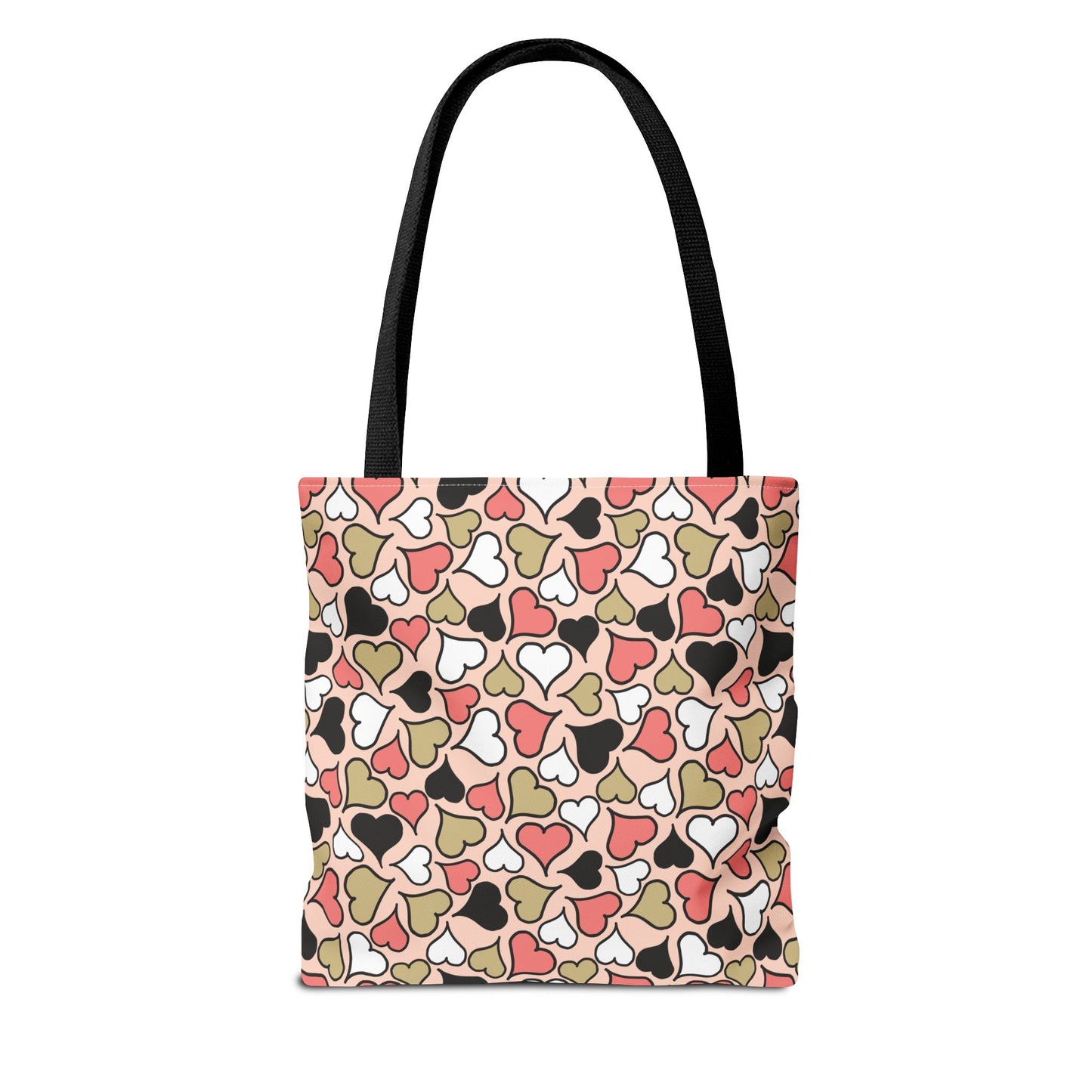 Heart Patterned Tote Bag - Cute & Stylish Carryall for Every Occasion