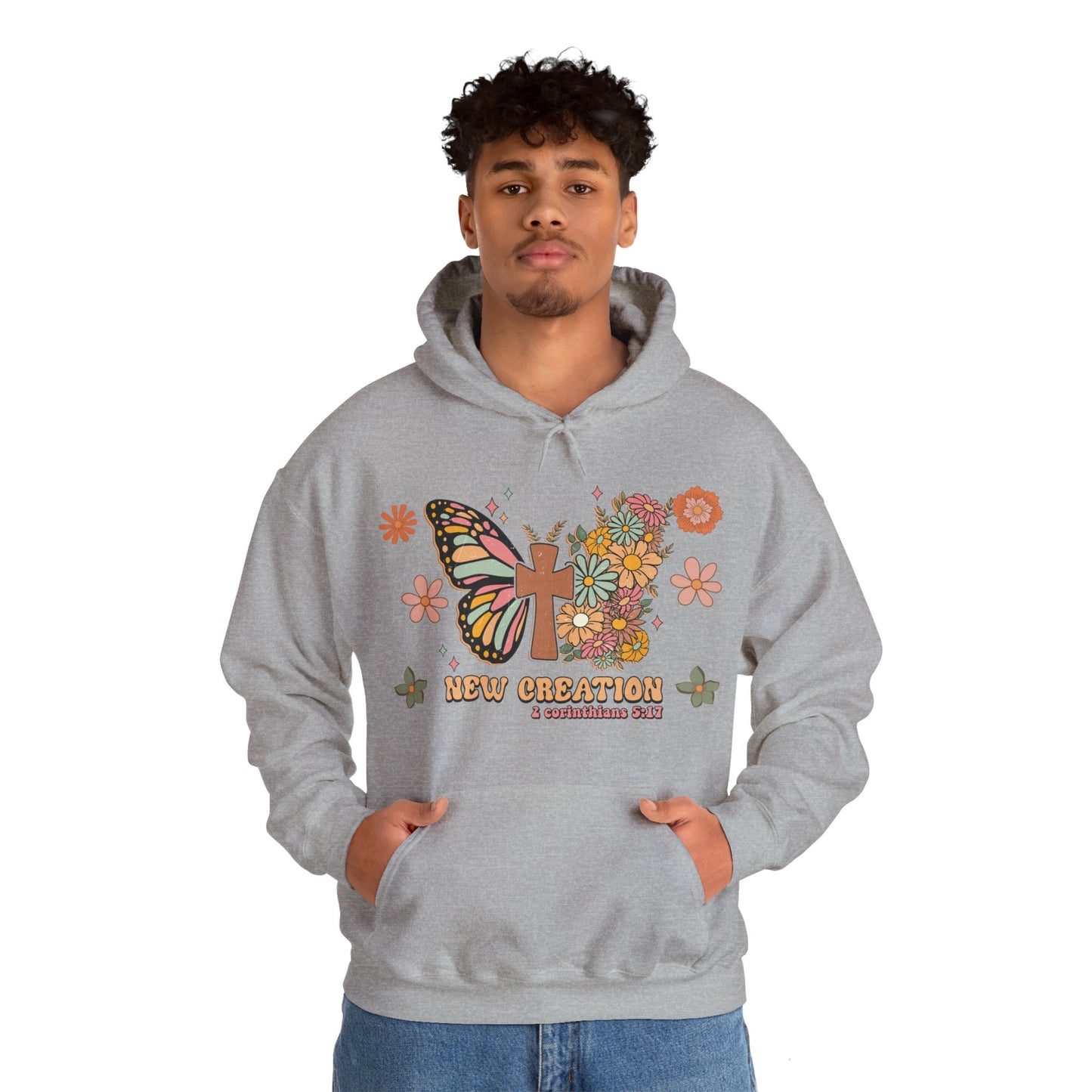 New Creation Unisex Hoodie Sweatshirt