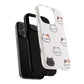 Cute Cat Tough Magnetic Case, iPhone Cover, Cat Lover Gift, Cute Cat Accessories, Pet-Themed iPhone Case