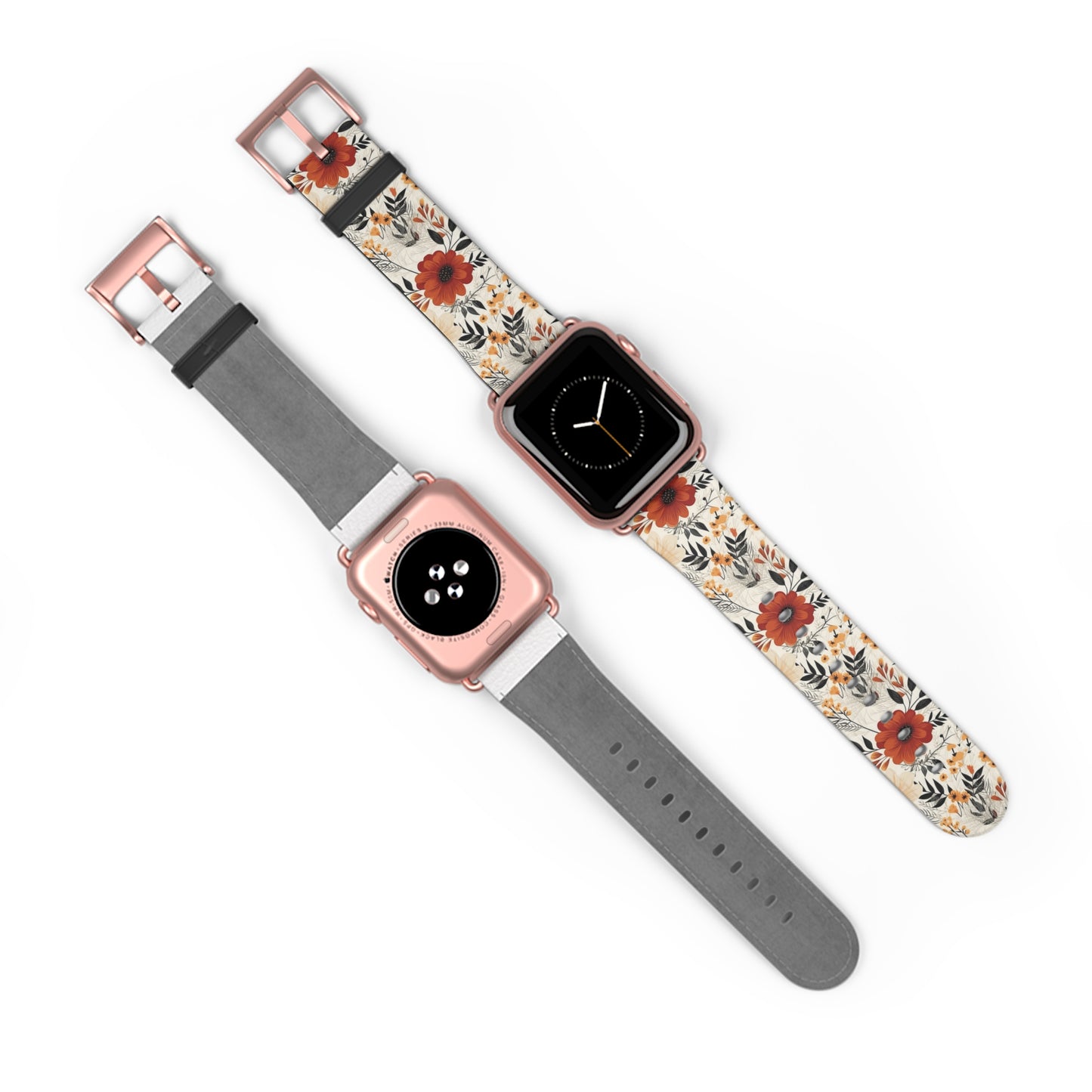Boho Chic Floral Watch Band - Stylish & Colorful Replacement Strap for Women.