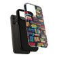 Colorful Book-Themed Phone Case, Literary Gift, Tough Magnetic Case, Book Lover’s Accessory, Phone Protection, Reading Enthusiast