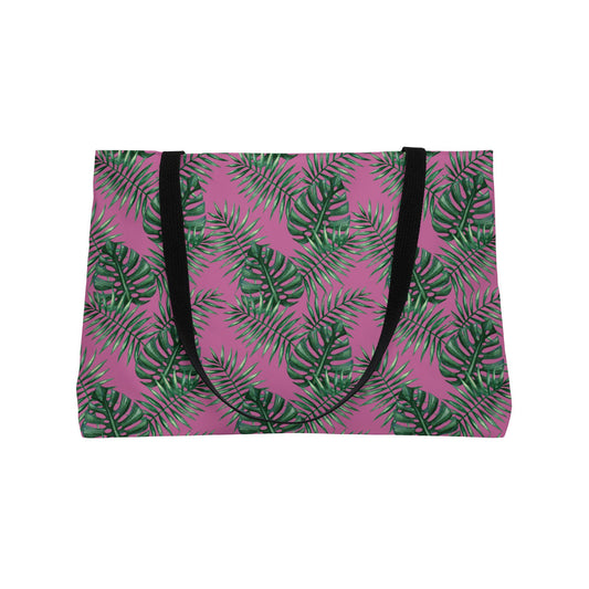 Tropical Bliss Pink Weekender Tote Bag