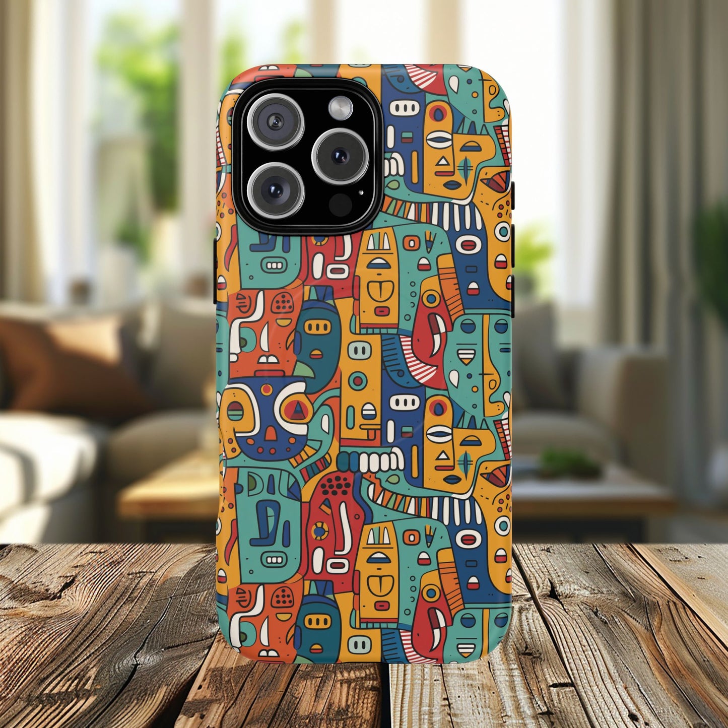 Vibrant Tough Magnetic Phone Cases - Unique Art, Protective Design, Gift for Him/Her, Trendy Accessories, Phone Protection