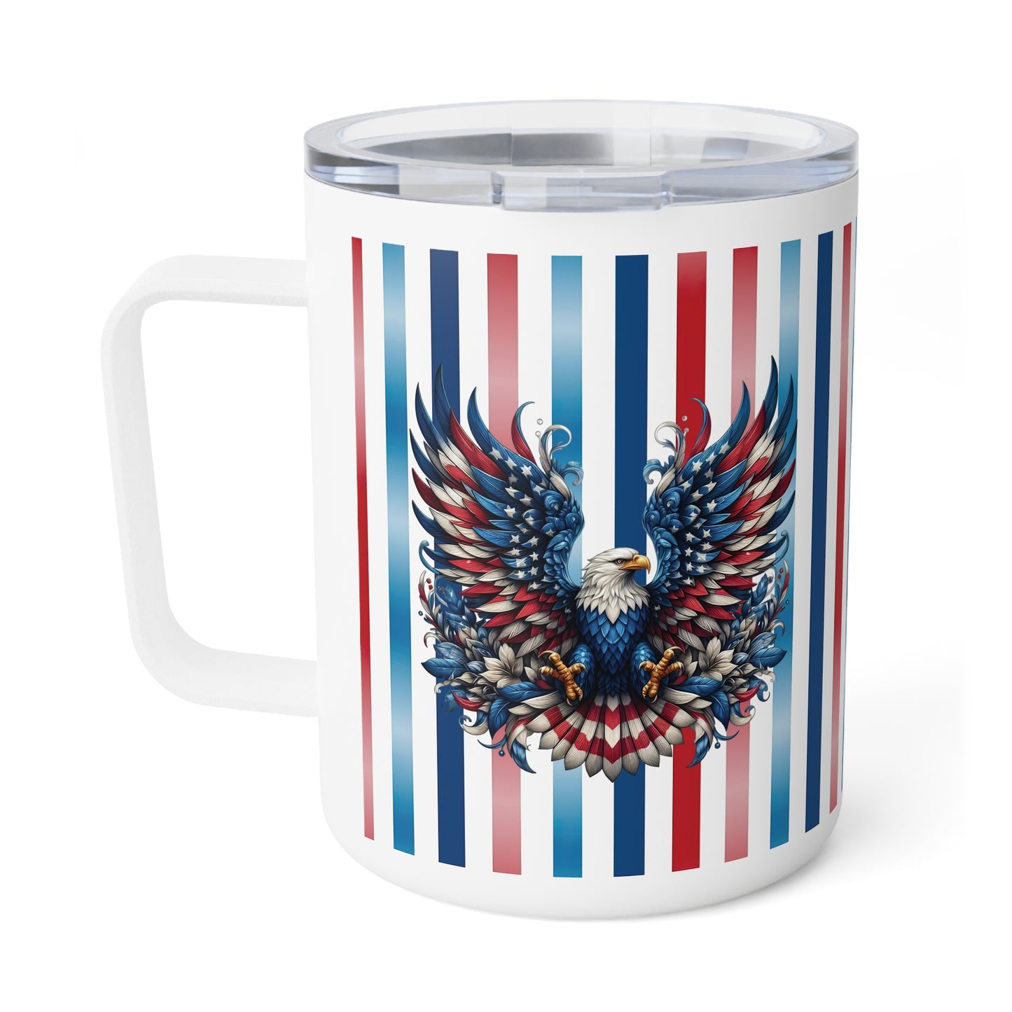 Patriotic Pride Insulated Coffee Mug, 10oz