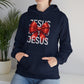 JESUS Unisex Heavy Blend™ Gildan Hooded Sweatshirt.