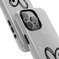 Tough Magnetic Phone Case with Heart & Cross Design, Durable Phone Cover, Unique Gift for Her, Stylish Accessory, Everyday Use