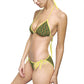 Brown Tropical Bliss Women's Bikini Swimsuit (AOP)-(AP)