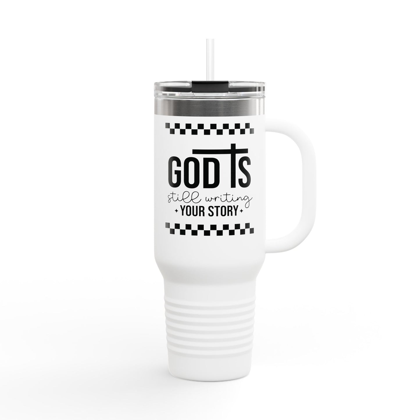 God is Still Writing My Story Insulated Travel Mug