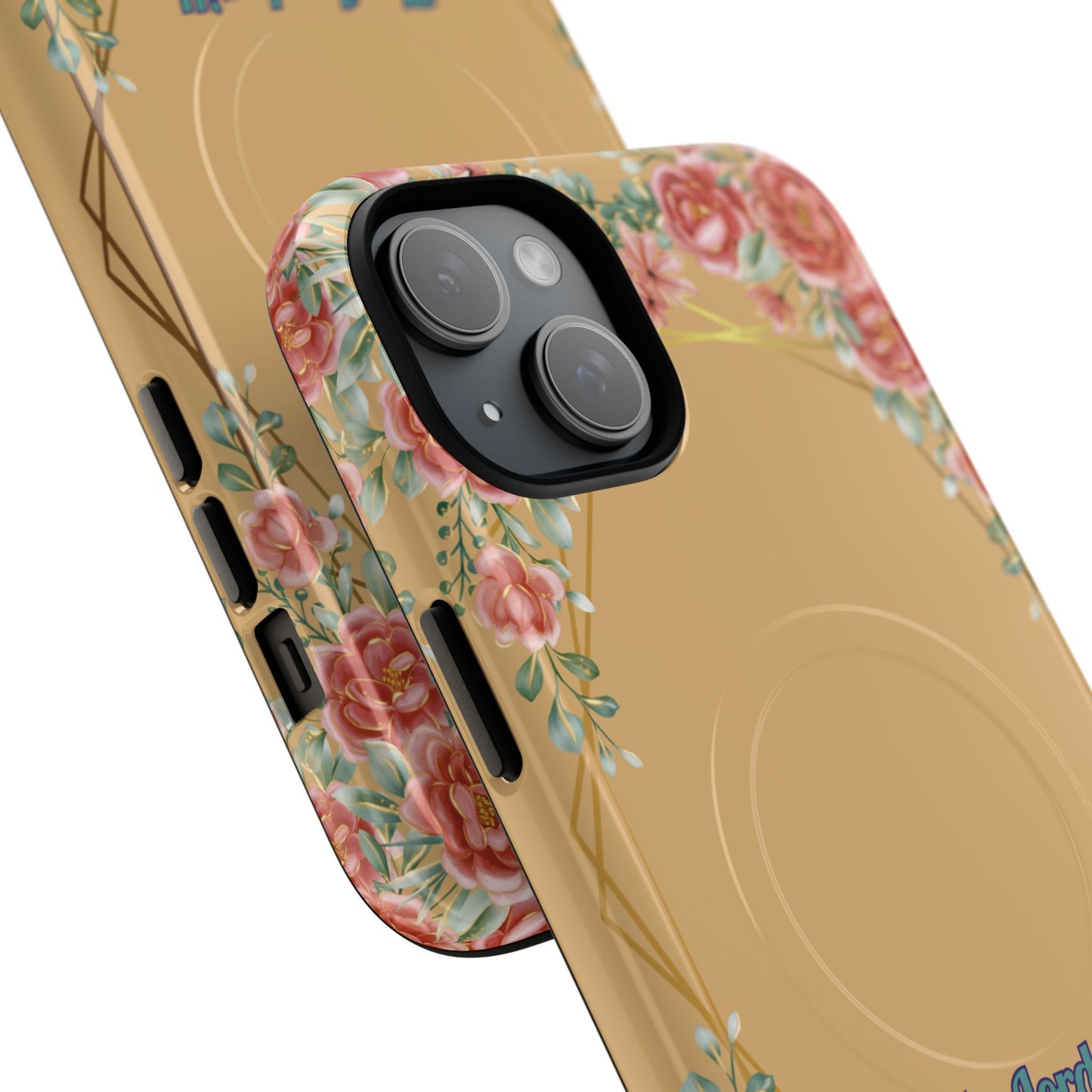 The Lord will Fight for You Exodus 14:14, Inspirational Gift, Tough MagSafe®  Magnetic Case Scripture, Sunflower Bible Verse, iPhone® 13, 14, iPhone 15, iPhone 16, 17, Pro, Pro Max, Plus.