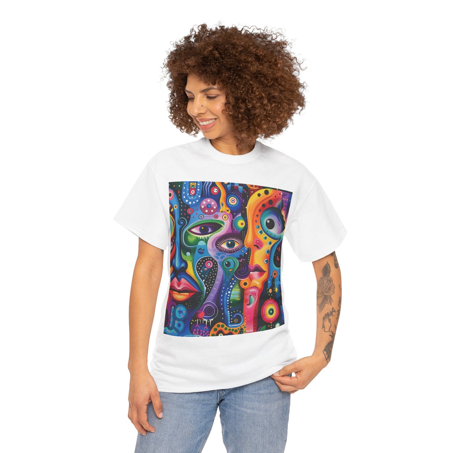 Psychedelic Visions Unisex Heavy Cotton Tee