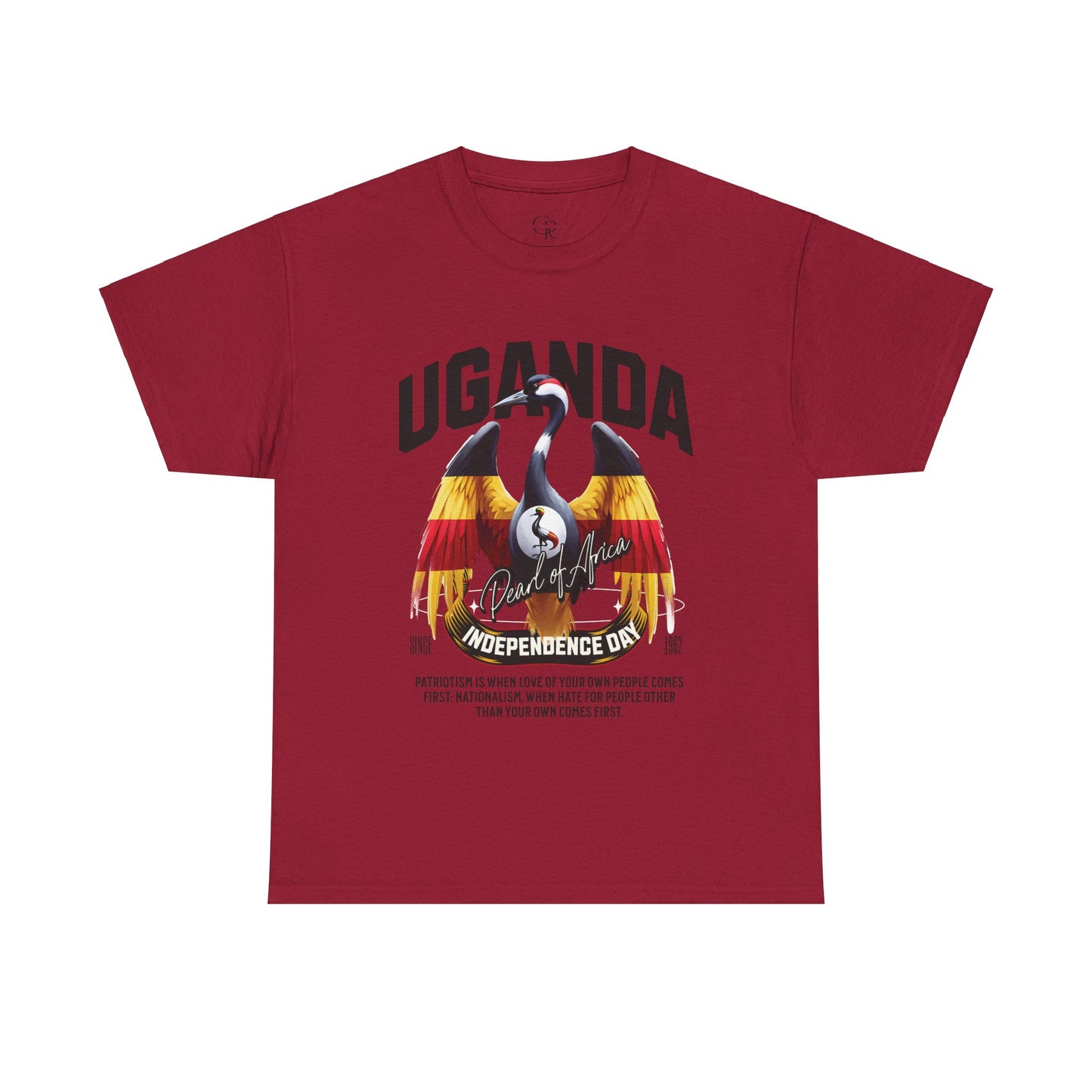 Uganda Independence Day Unisex Heavy Cotton Tee