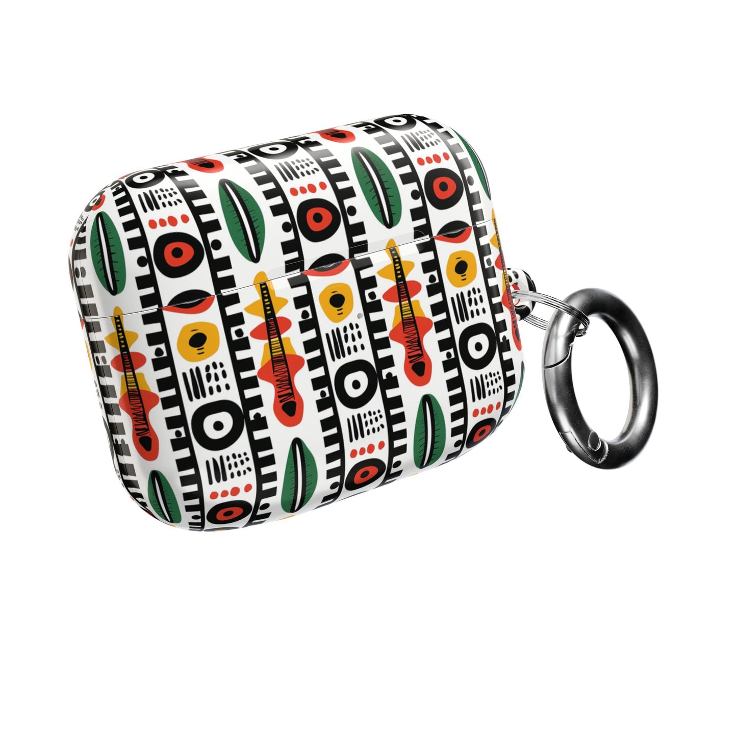 Afrobeat Harmony AirPod Cases - Stylish Protection with Bold Patterns-Airpods Pro Gen 1 and 2, Gen 1 to 4.