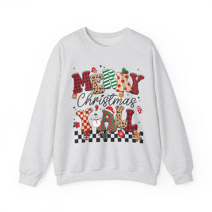 Merry Christmas Unisex Heavy Blend™ Crewneck Sweatshirt