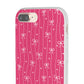 Personalized Pink Bow Coquette Slim Flexi iPhone and Samsung Cases — Custom Name or Affirmation