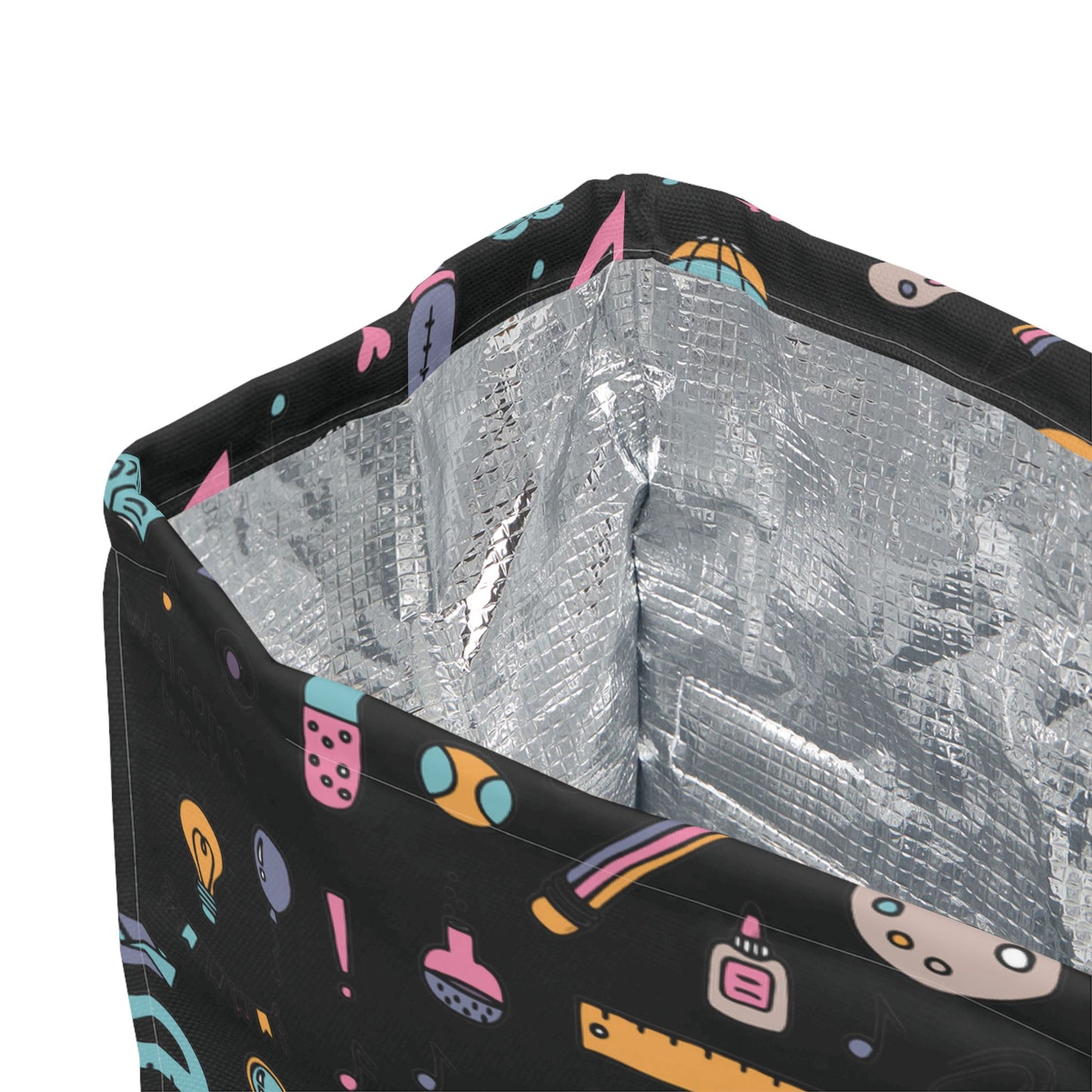 Custom Chalkboard Chic Composition Book Inspired Stylish Polyester Lunch Box for Kids - Perfect for School, Picnics, or Snacks | Personalized ABC Design, Back to School, Family [...]