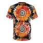 Flame Burst Unisex Tee (AOP)