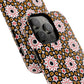 Bohemian Patterned Tough Magnetic Cases, Unique Phone Protection, Stylish Phone Cover, Gift for Trendsetters, Vibrant Designs