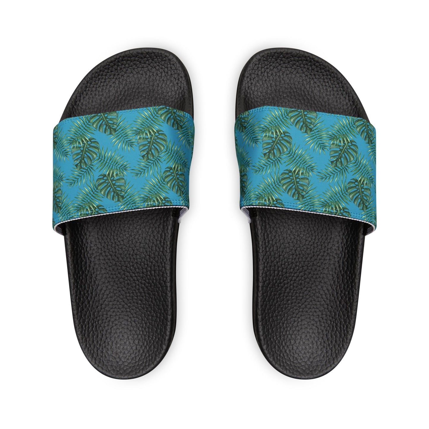 Tropical Bliss Turquoise Youth Removable-Strap Sandals