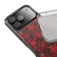 Velvet Petal Noir Floral Petal Clear Impact-Resistant iPhone and Samsung Case.