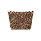 Leopard Luxe Cotton Cosmetic Bag