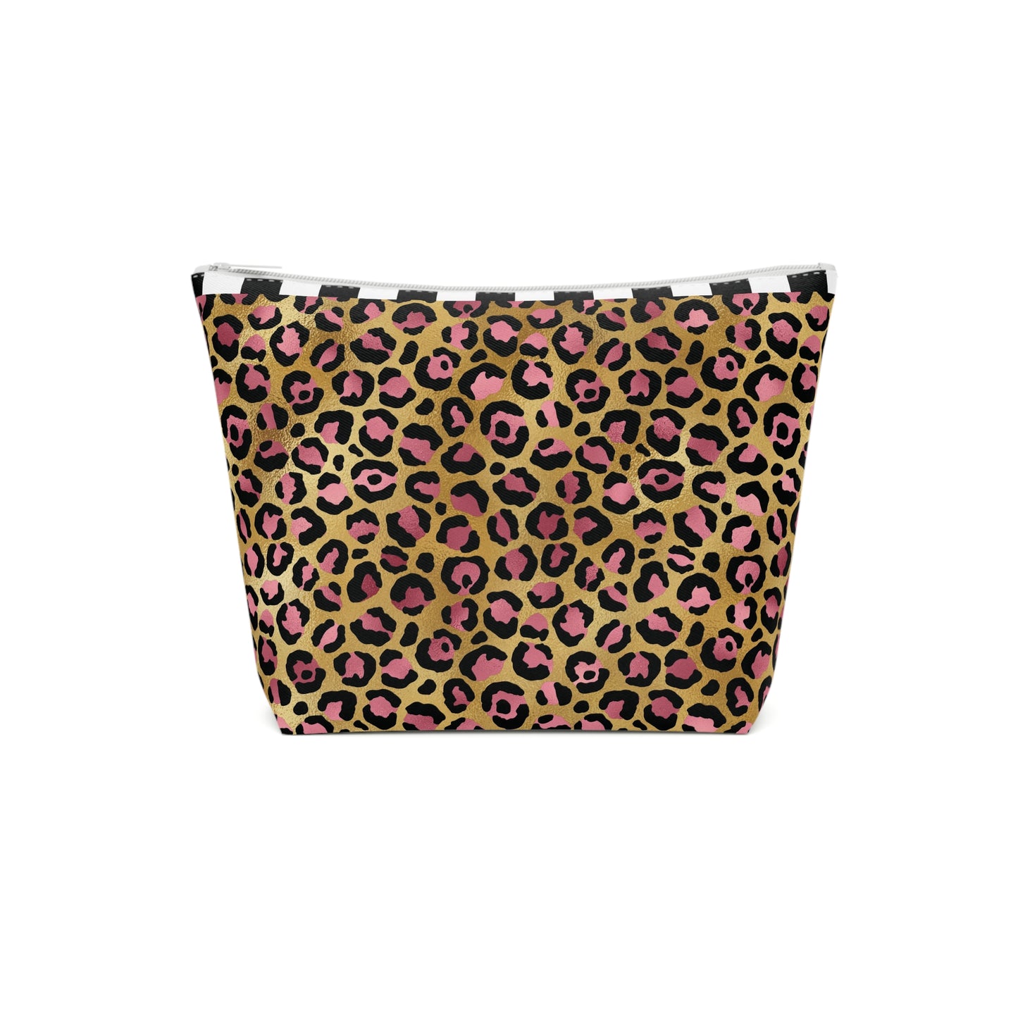 Leopard Luxe Cotton Cosmetic Bag