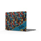 Personalized Abstract Faces Colorful Abstract Totem Matte MacBook Case