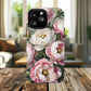 Floral Peonies Tough Magnetic Phone Cases, Durable Floral Phone Cover, Chic Flower Case, Stylish Phone Protector, Gift for Her
