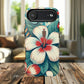 Tropical Hibiscus MagSafe® iPhone® Tough Case - Stylish Phone Protection Gift for Nature Lovers, Vibrant, Summer Vibes.