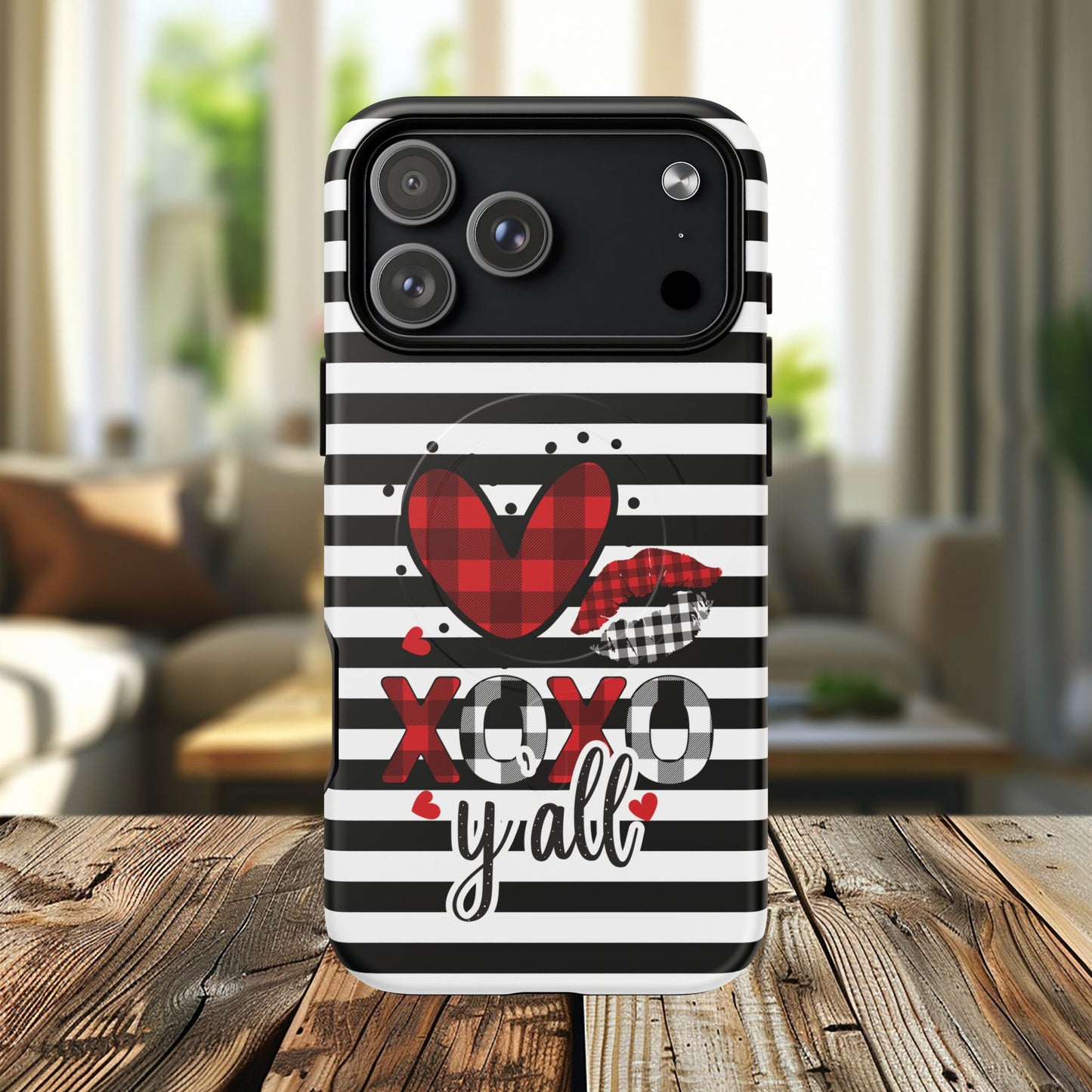 Stylish Tough Magnetic Phone Cases, Trendy Gifts for Her, Holiday Accessories, Floral Design, Cute Phone Protection