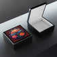 Dragonfly Stained Glass Jewelry Box — Floral Keepsake Gift