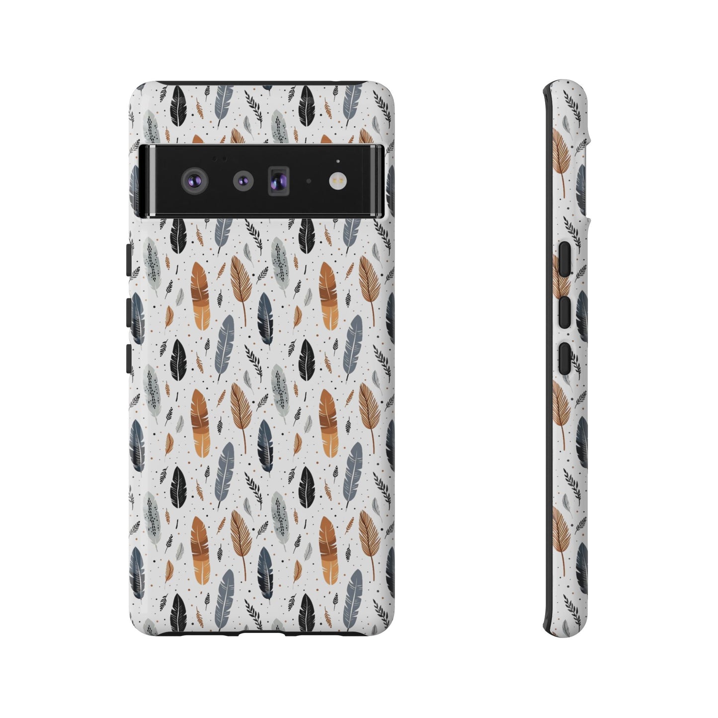 Whispering Feathers iPhone, Samsung and Google Tough Cases