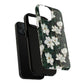 Midnight Magnolia Tough iPhone Magnetic Case, Stylish Stained Glass iPhone Protection, Nature Lover Gift, Spring Vibes
