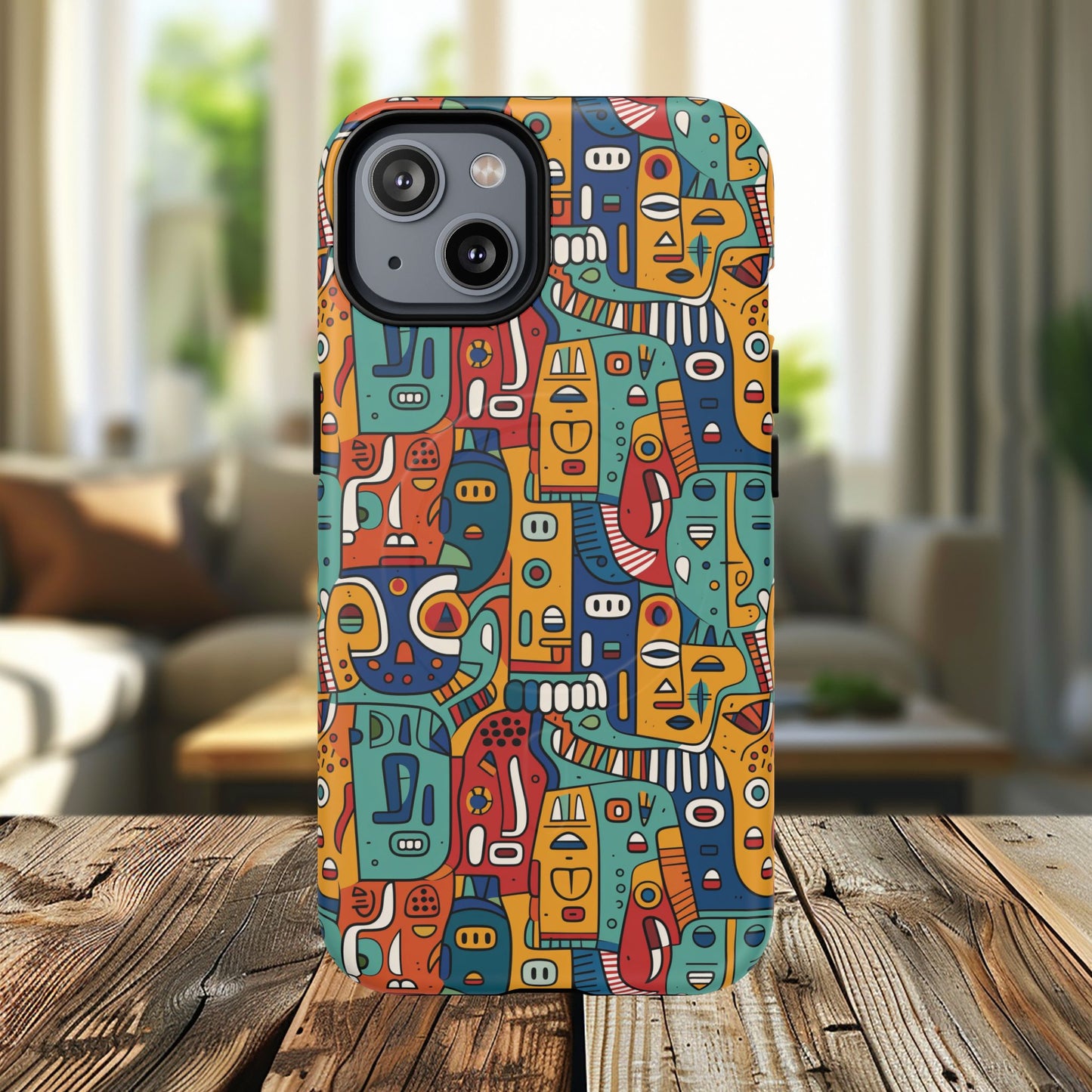 Vibrant Tough Magnetic Phone Cases - Unique Art, Protective Design, Gift for Him/Her, Trendy Accessories, Phone Protection