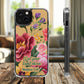 Clear Floral Bible Verse Phone Case — "Let Your Light Shine" (Matthew 5:16) for iPhone and Samsung Cases.