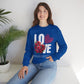 LOVE Always Unisex Heavy Gildan Blend™ Crewneck Sweatshirt.