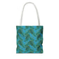 Turquoise Tropical Bliss Tote Bag