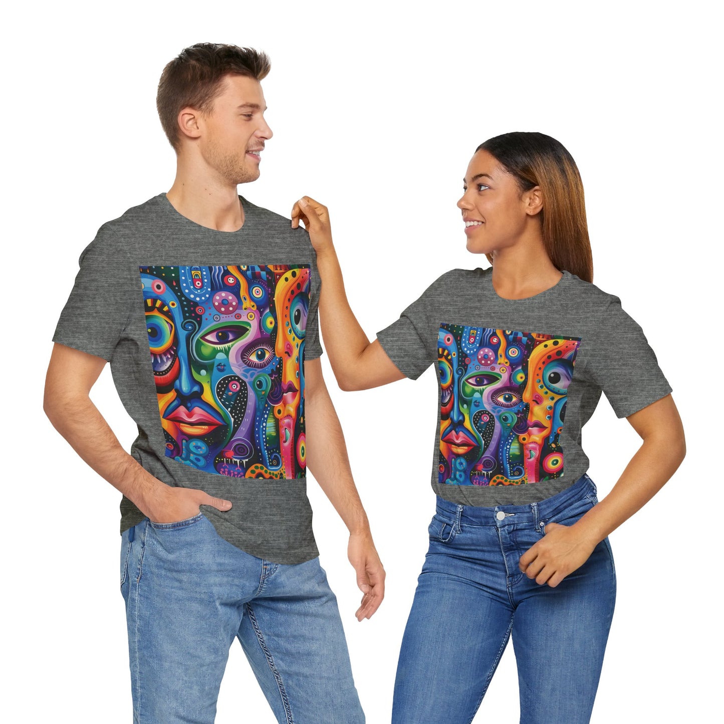 Psychedelic Visions Unisex Jersey Short Sleeve Tee