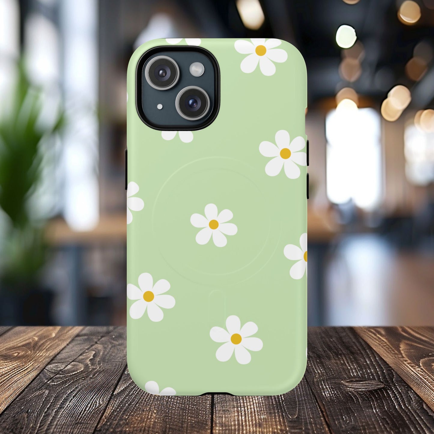 Floral Tough Magnetic Case, Flower iPhone Cover, Cute iPhone Case, Nature Inspired Accessory, Gift for Plant Lovers