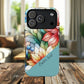 Personalized Radiant Gardenlight Stained Glass Tough MagSafe Magnetic Case, Vibrant Flower Cover, Durable Protective Case, Unique Gift for Her, Spring Elegance, iPhone® 13, 14, 15, 16, 17, Pro, Pro Max, Plus Cases.